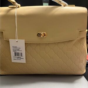 Cavalli Class Cream Satchel